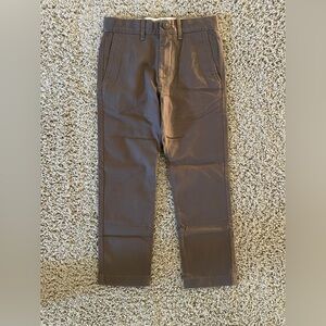 Crewcuts J Crew Boys Brown Slim Fit Stretch Chino Pants Sz 6 NEW
